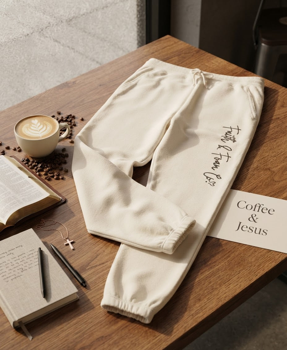 Faith & Foam Co. Signature — Fleece Cozy Joggers