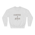 Coffee & Jesus Cozy Unisex DryBlend® Crewneck Sweatshirt