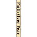 Faith Over Fear Keychain