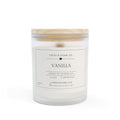 New Mercies Frosted Glass Candle — 11 oz Soy Scented Candle with Wooden Lid