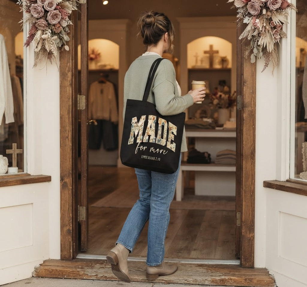 Made For More Canvas Tote Bag